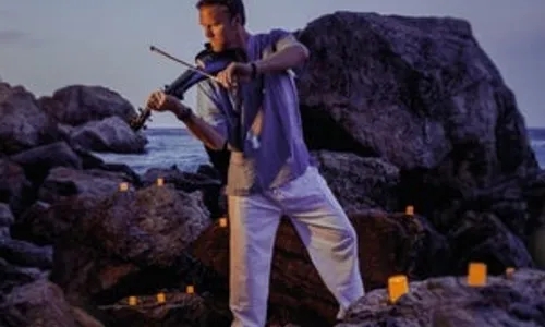Blue Violin Candlelight Christmas